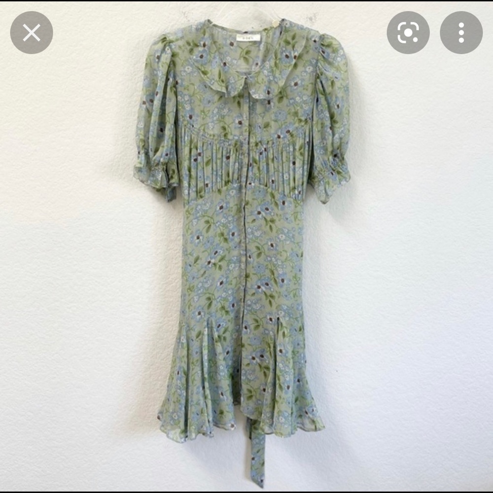 Nwt doen silk mira dress (S)